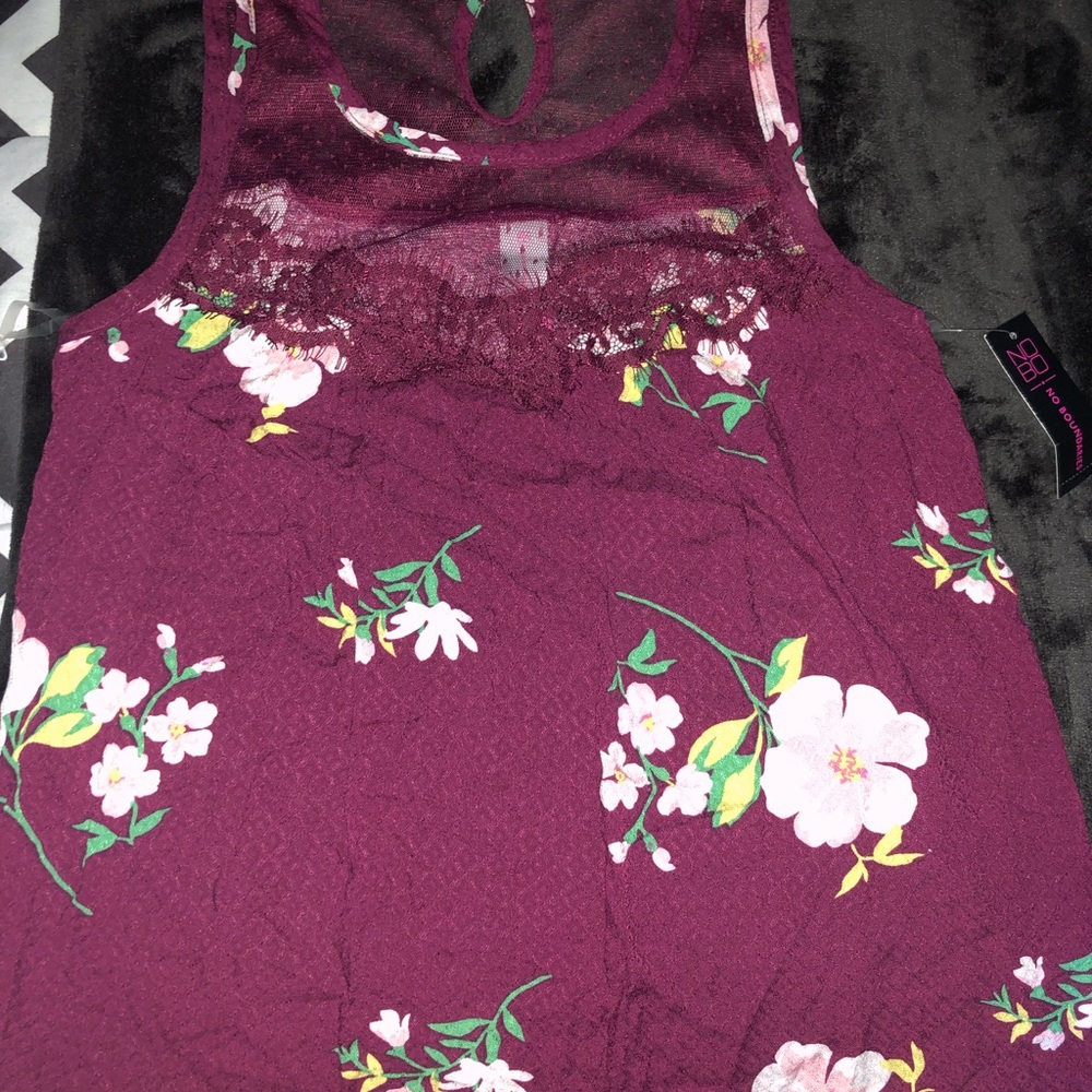 Flower tank top